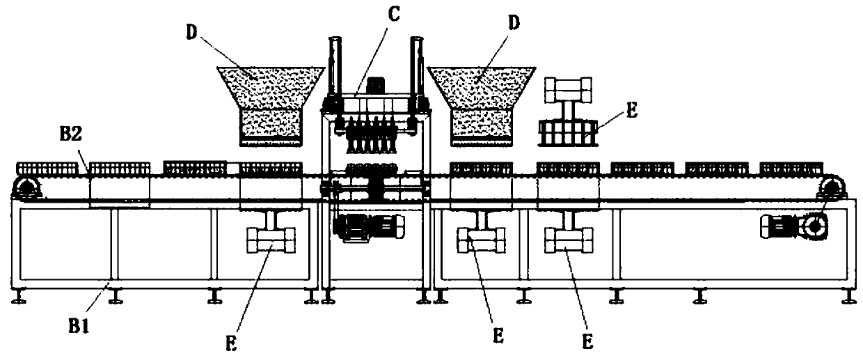 Egg product automatic packing equipment