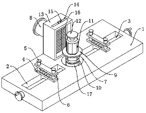 Warp-knitted abrasion resistance detecting device