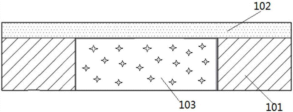 Single-sided CSP LED and manufacturing method thereof