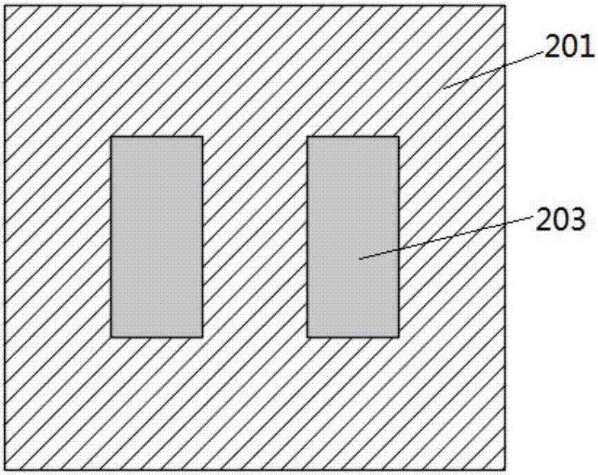 Single-sided CSP LED and manufacturing method thereof