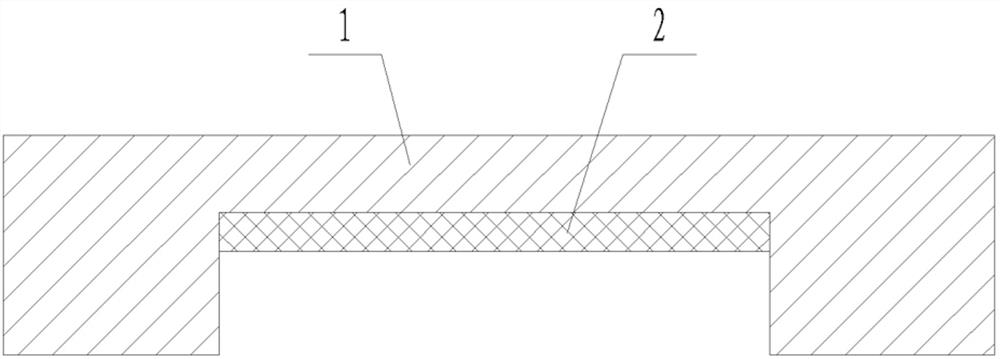 Aircraft landing gear cabin flow oscillation control method