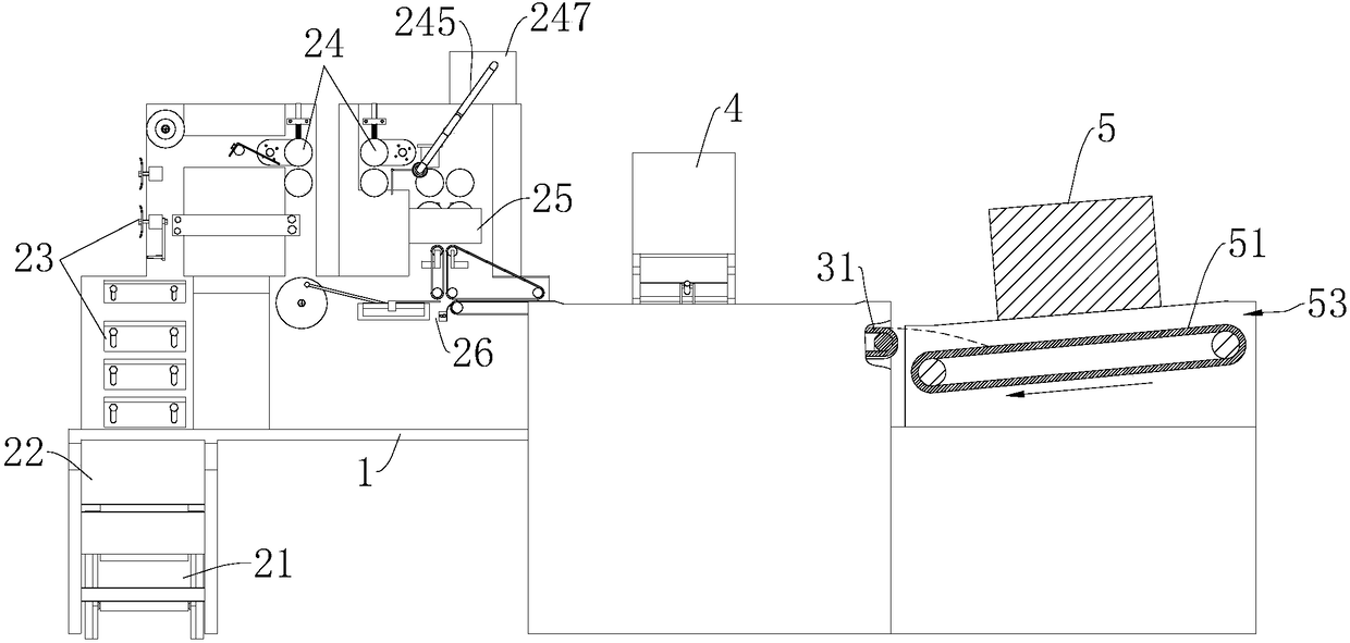 Tableware packaging machine