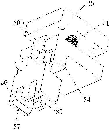 Vertical terminal detection device