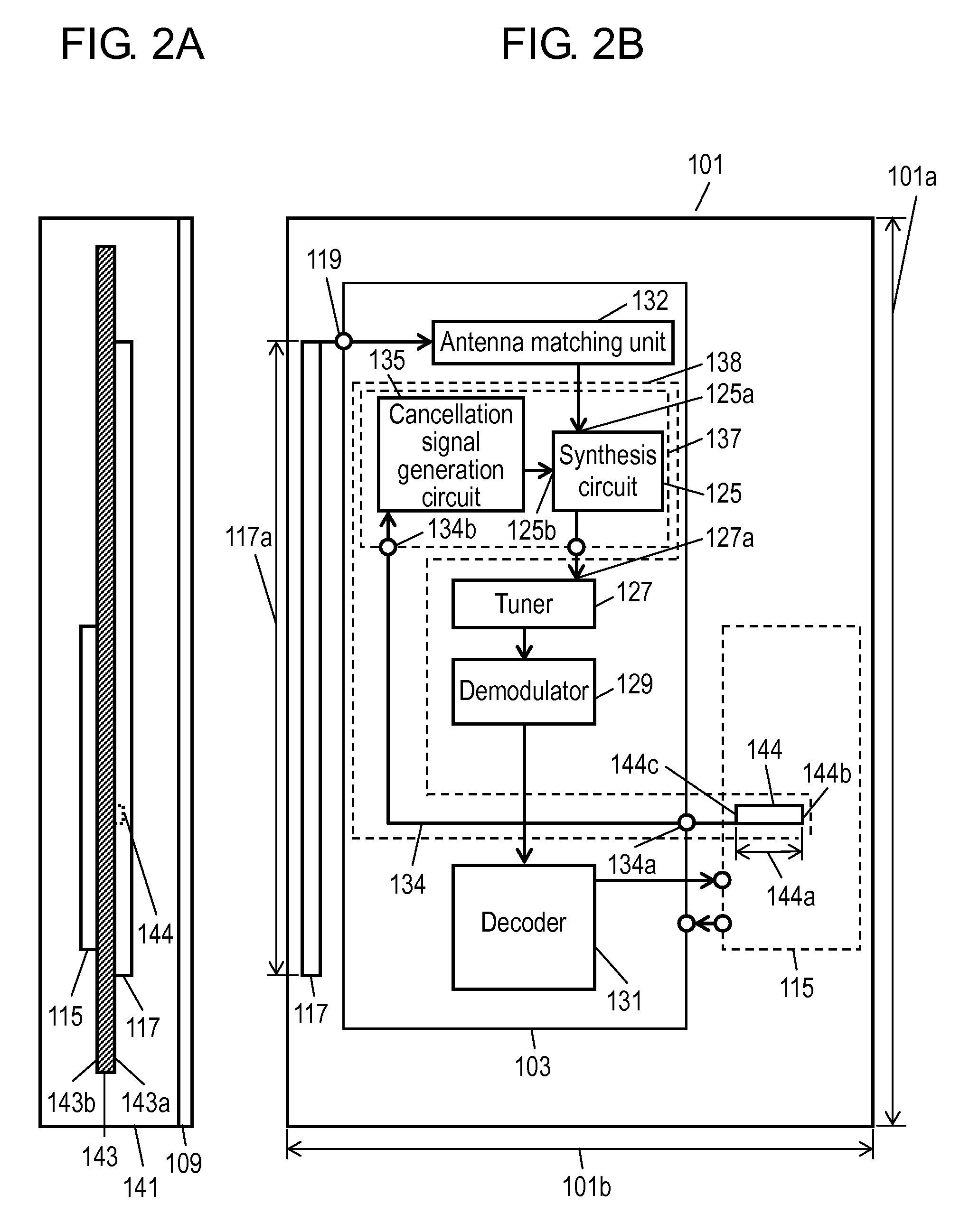 Noise canceller as well as high-frequency receiver and portable device each using the same