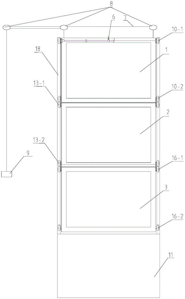 A multifunctional combined sun visor system