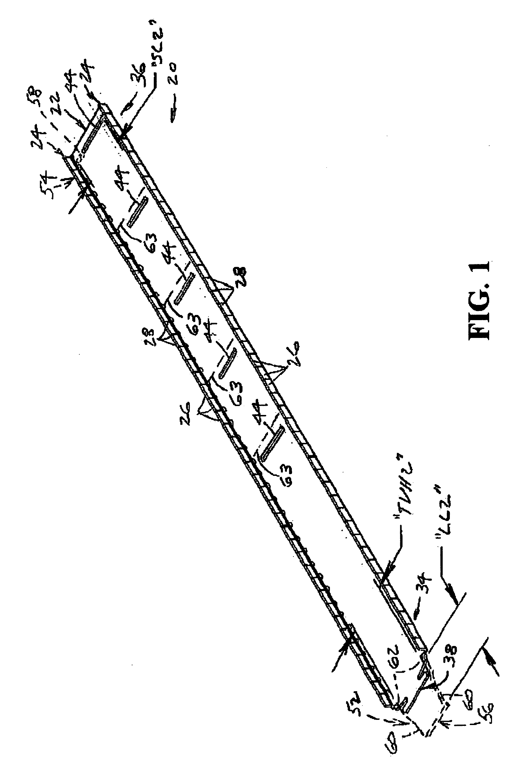 Edge strip for edging plants and making in-ground plant pots