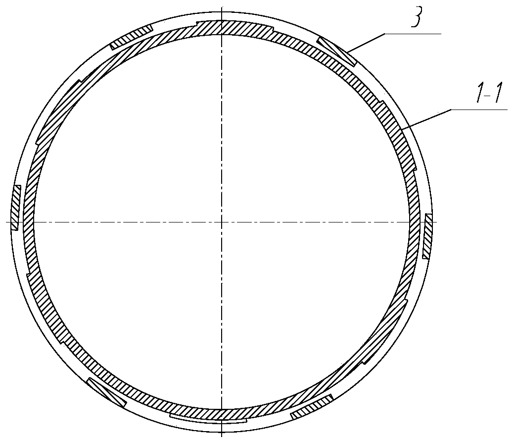 Import-type hammering riser joint