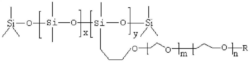 A kind of ultra-high molecular weight polyether modified polysiloxane for leveling agent and its preparation method and application