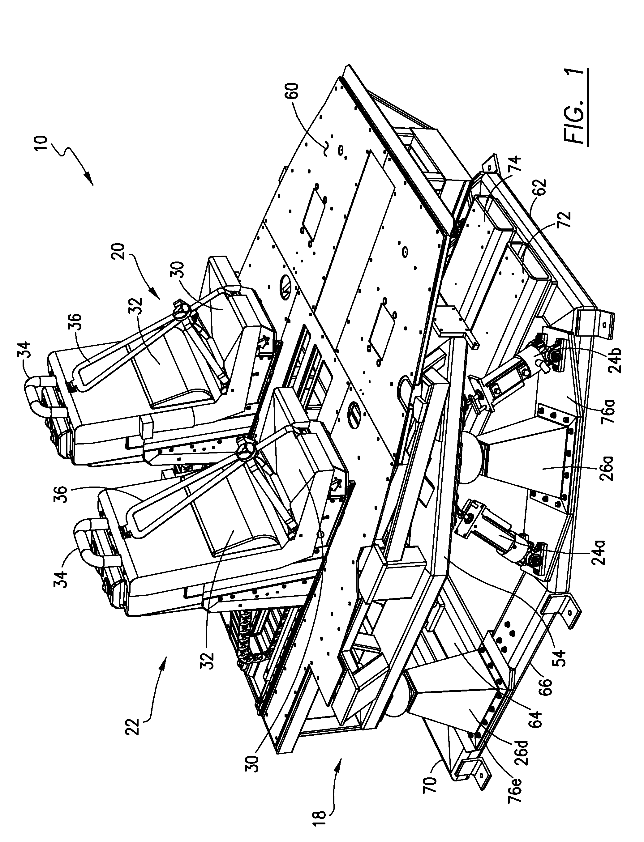 Motion and vibration cuing system