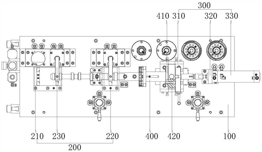 High-precision press fitting tool for camshaft timing gear and signal panel