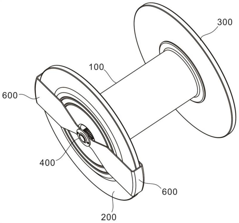 Cable winding disc