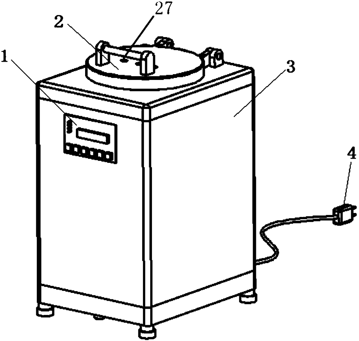 Novel domestic kitchen garbage treatment equipment