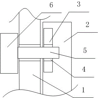 Control type foot stand structure for electric vehicle switch