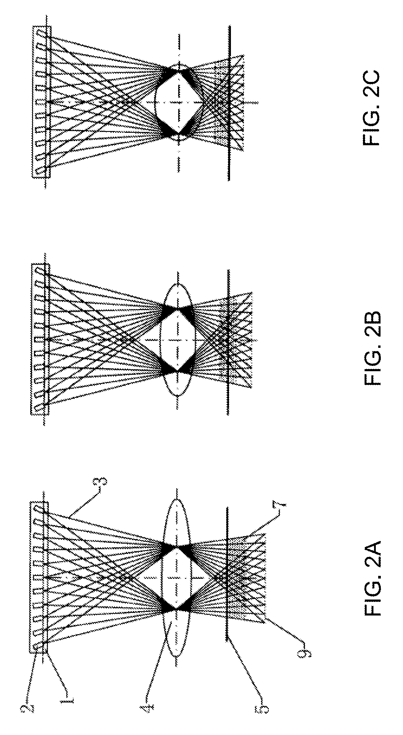 Spatial focal field type glasses display