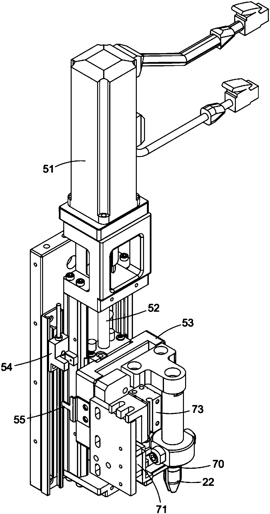 Assembly device for a sealing ring