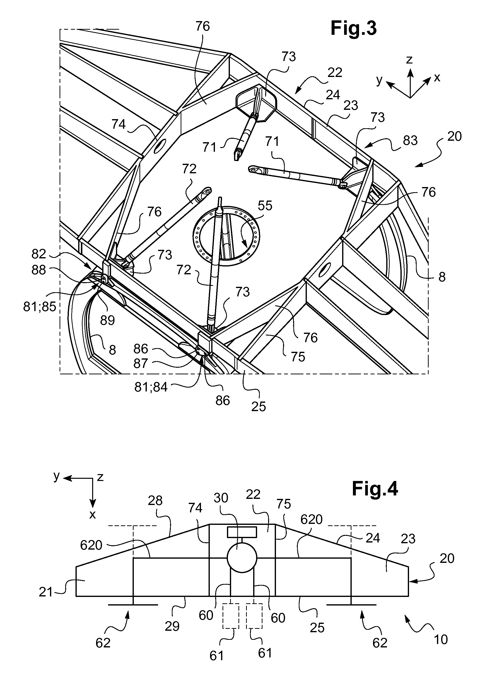 Removable lift assembly for a rotorcraft, and a rotorcraft