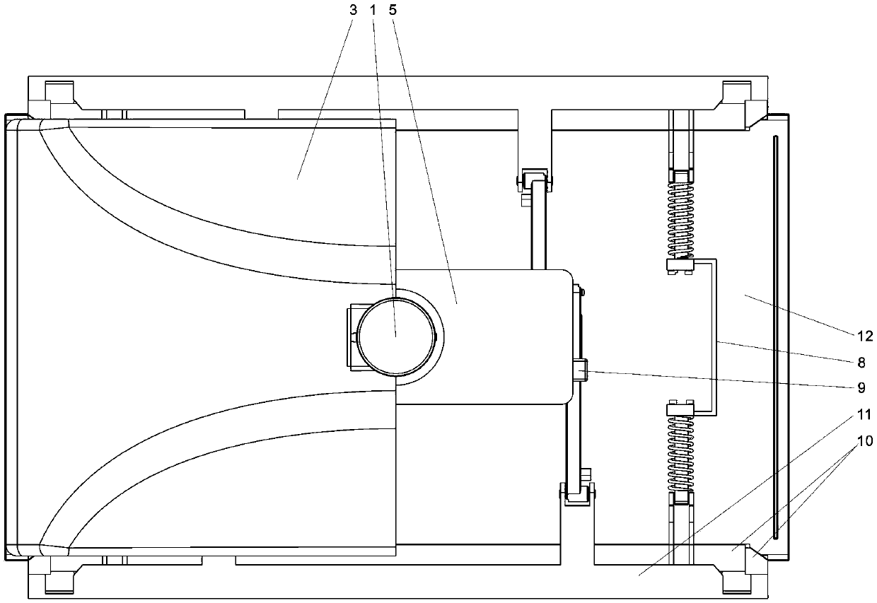 Hand-pressing cloth clamping mop