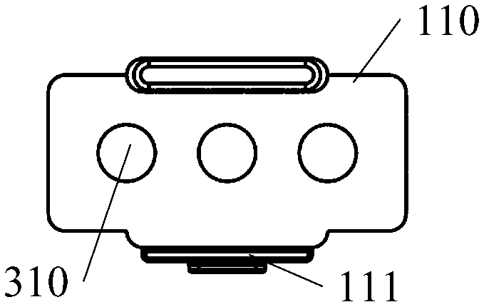 Mobile terminal accessory fixing device and mobile terminal accessory