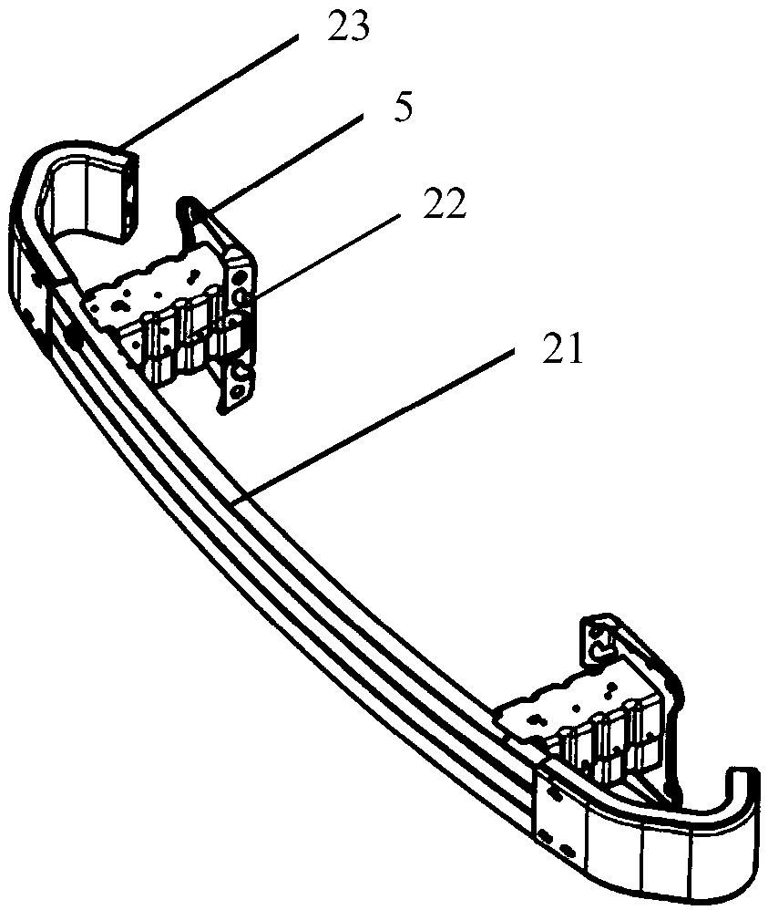 Vehicle collision-proof beam