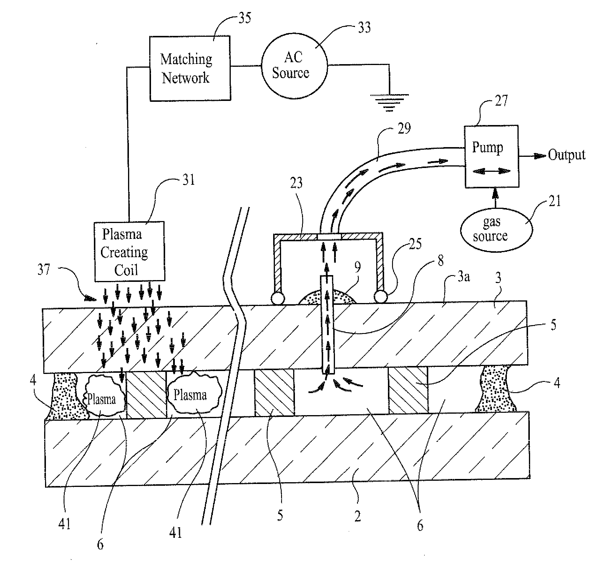 Static plasma grid evacuation techniques for vacuum insulating glass (VIG) units