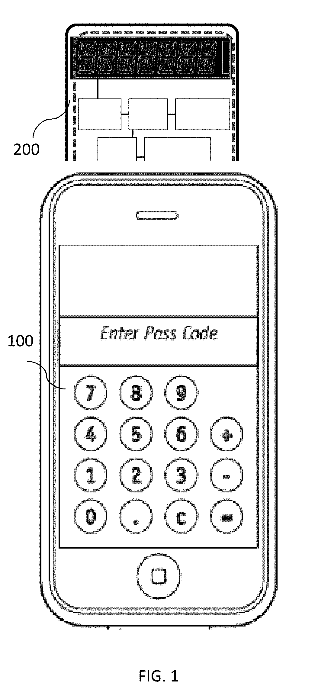 NFC cryptographic security module