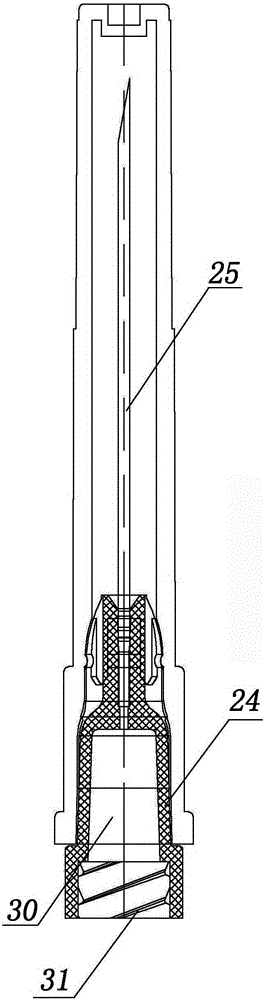 A needle retractable safety self-destruct syringe with replaceable needle