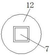 Device capable of positioning and installing flying pipe