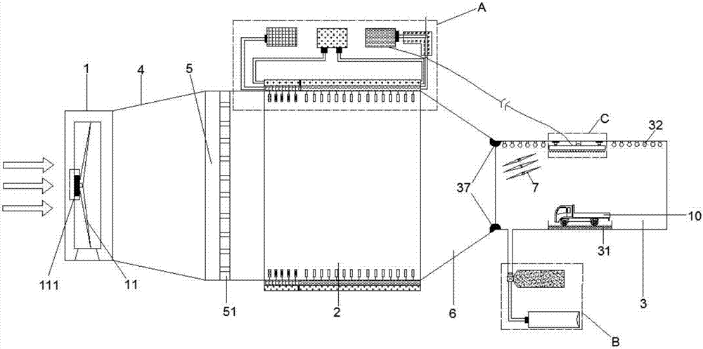 Gobi Integrated environment wind tunnel simulation device