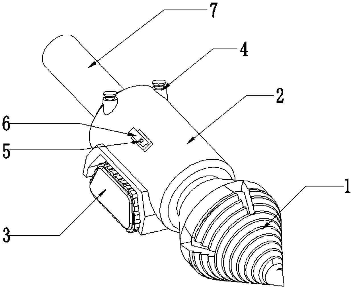 Pipe dredging device