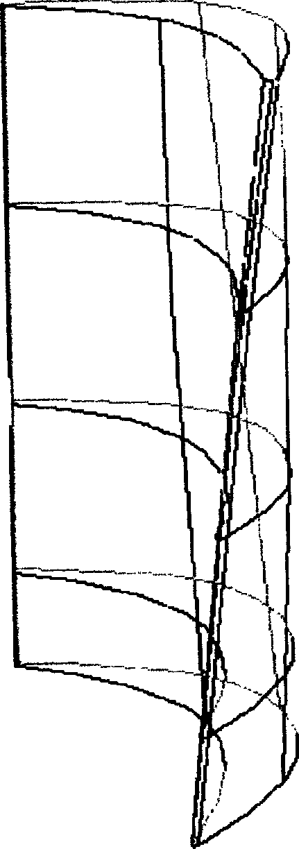 Method and apparatus for turbine blades milling with once clamping