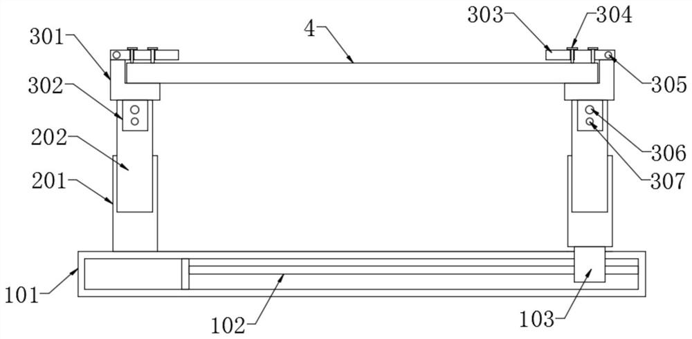 Solar photovoltaic panel supporting structure convenient to disassemble and solar photovoltaic module