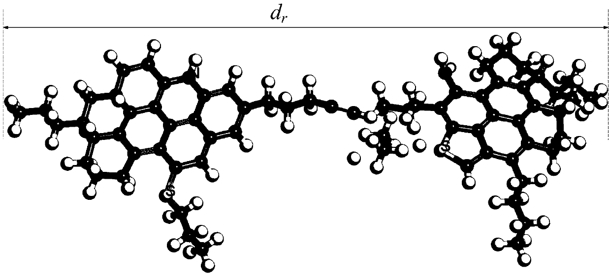 Method for adjusting and controlling heavy oil molecular structure