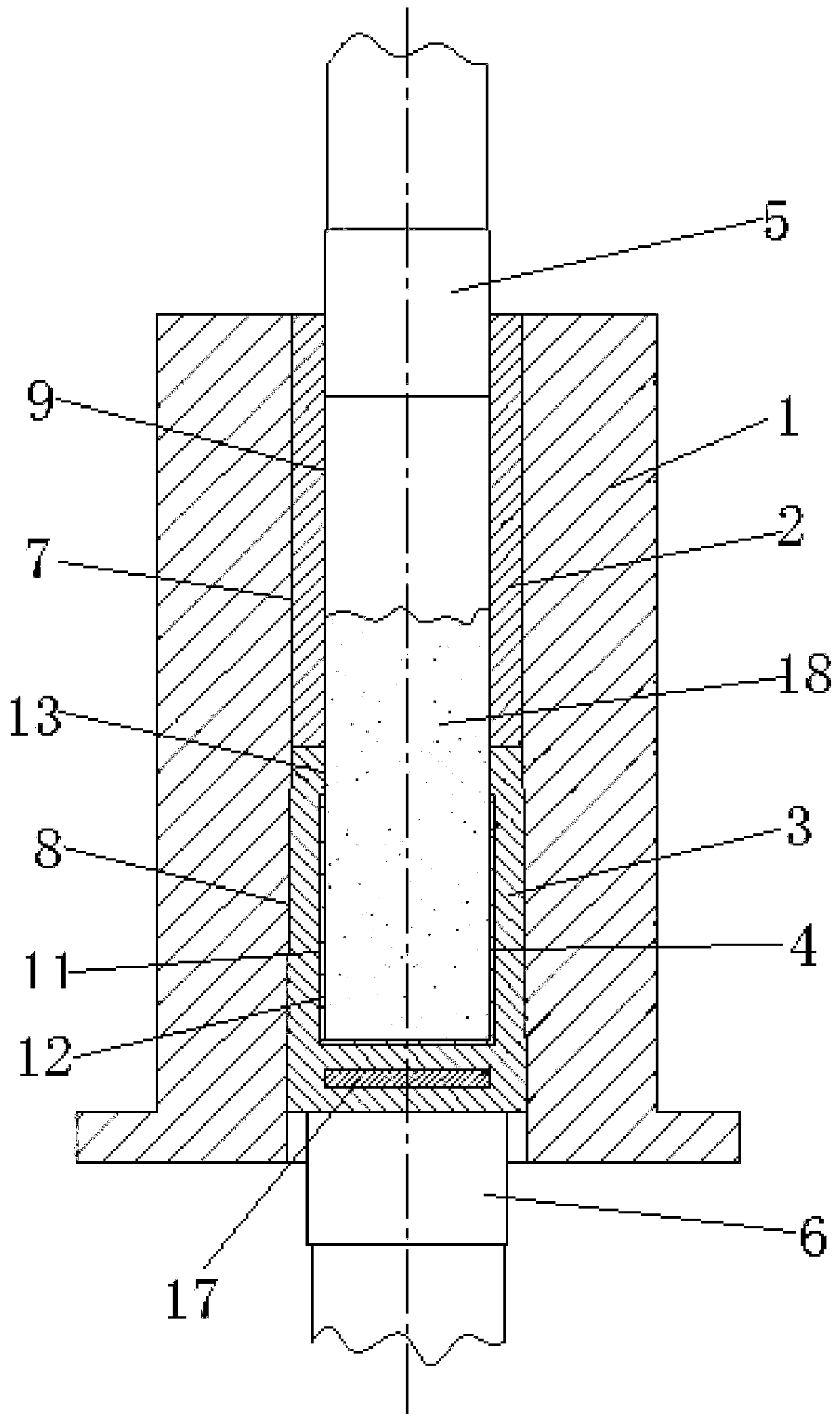 Metal powder forming device