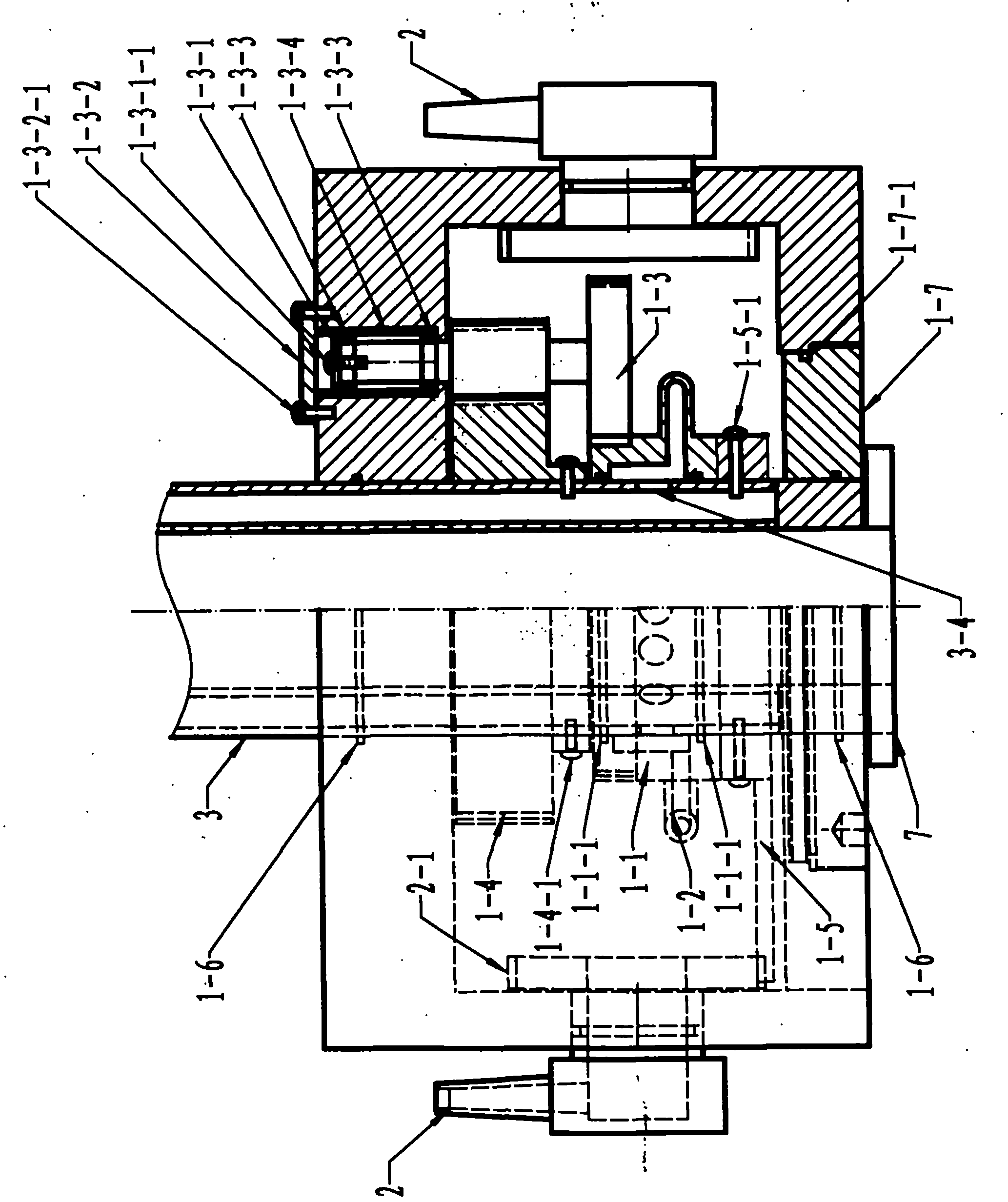 Multi-functional automatic universal tank-washing device