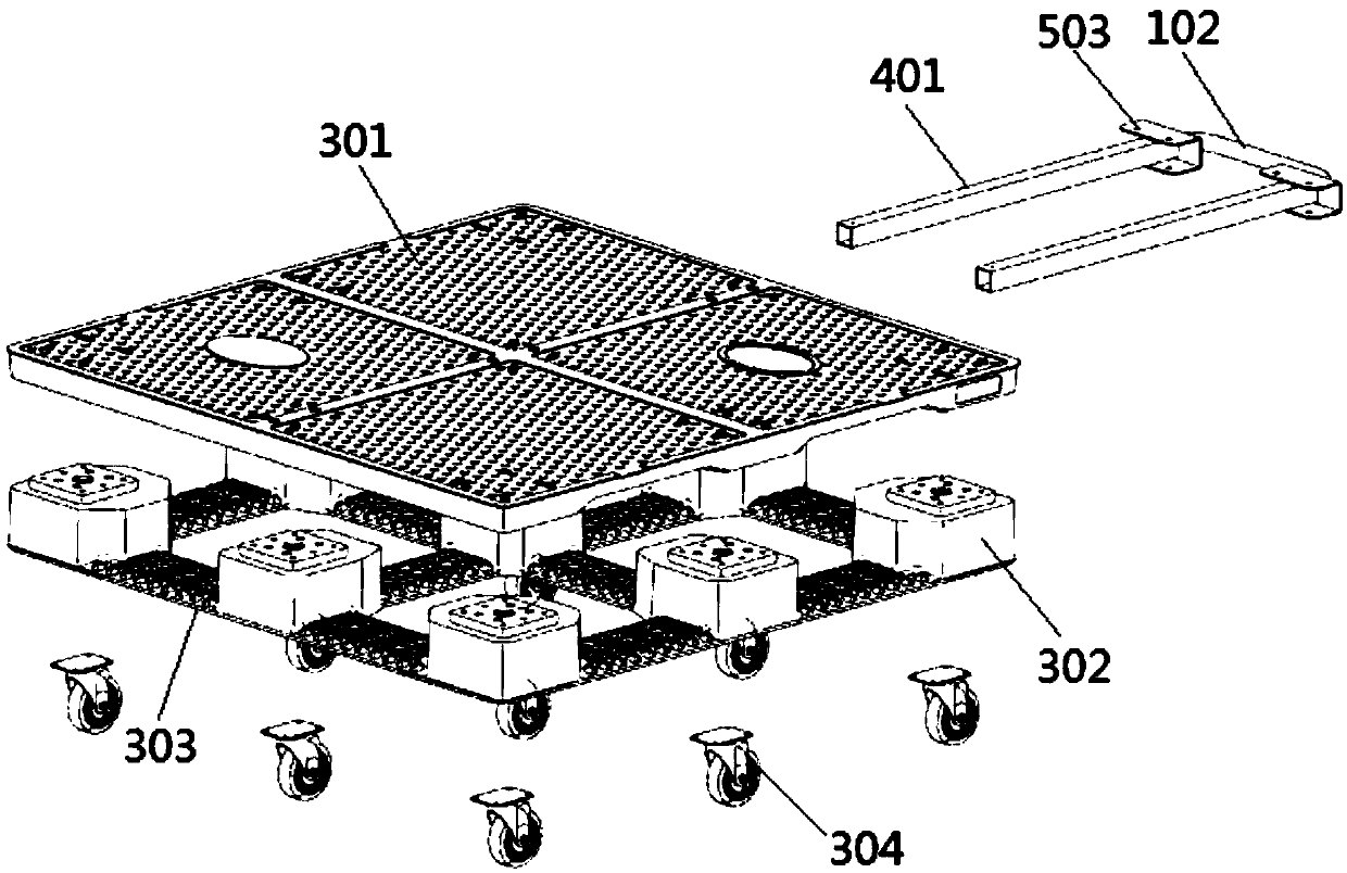 Multi-layer structure tray