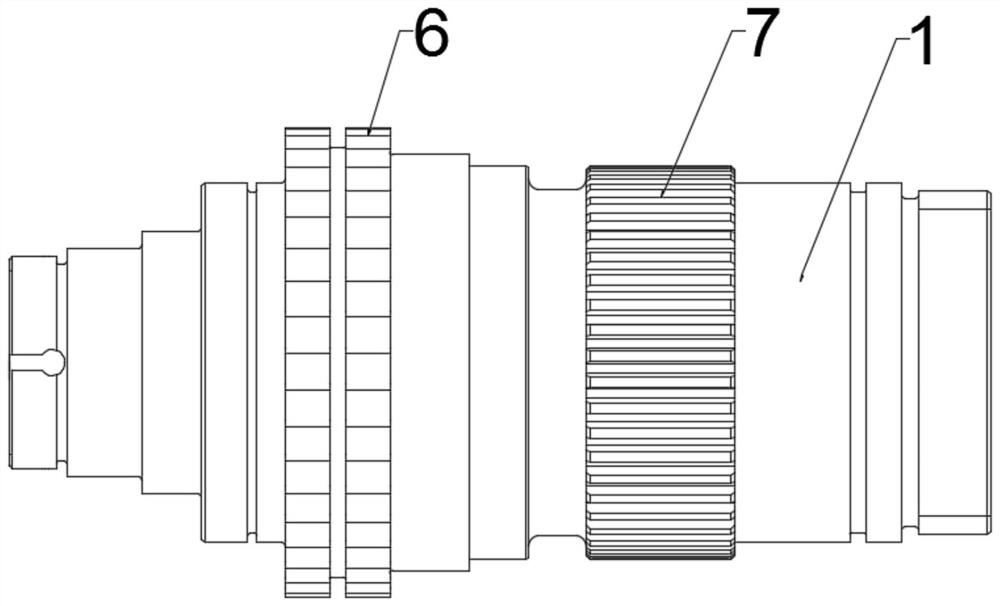 Gearbox transmission inner shaft and machining process thereof