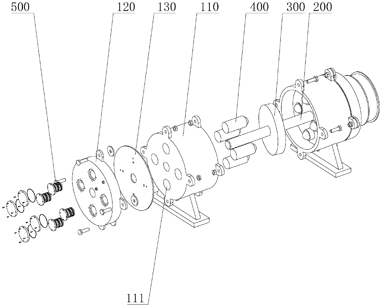 A swash plate type automotive air-conditioning compressor