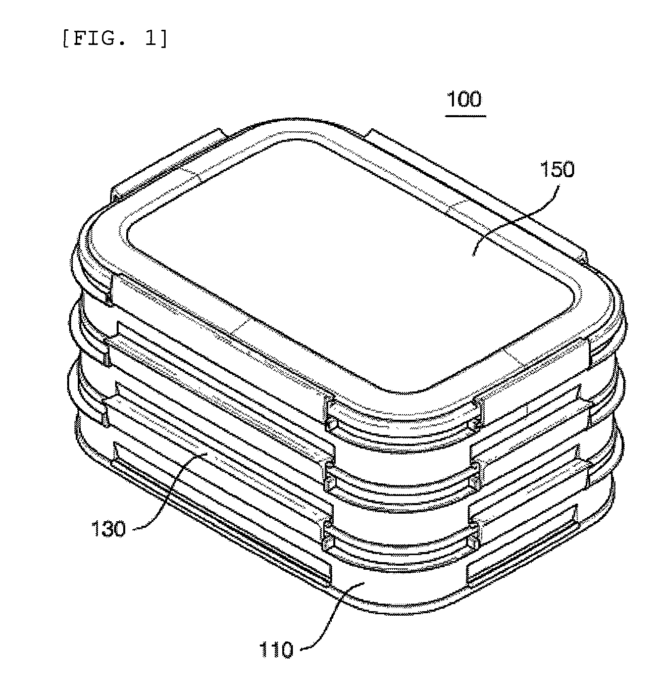 Interlocking container