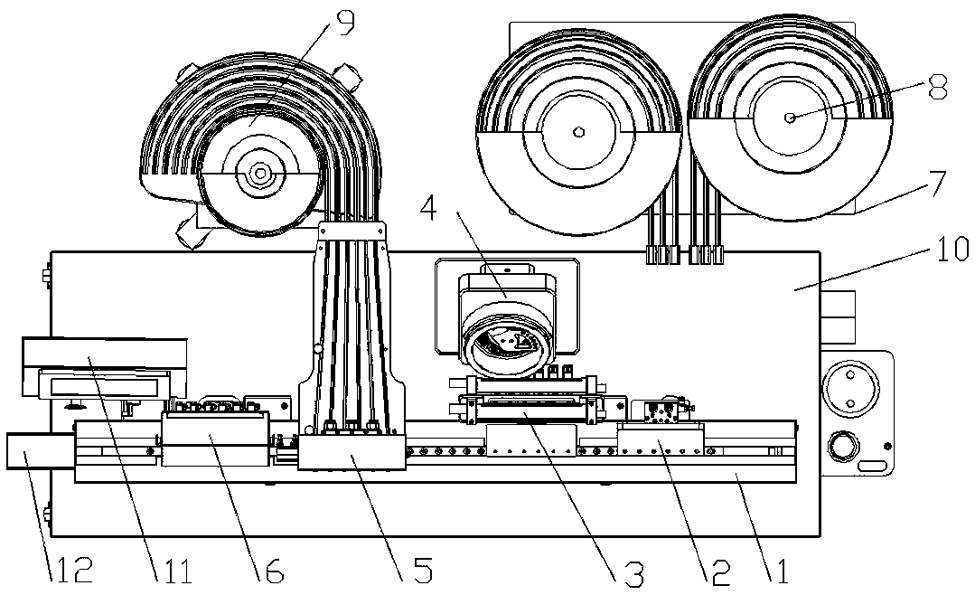 A vacuum electronic counting and filling equipment