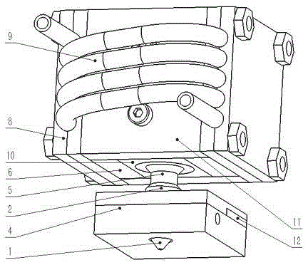 Hot end device of desktop-level FDM (frequency-division multiplexing) 3D printer