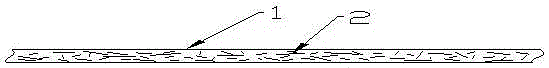 A kind of preparation method of composite mica tape and mica tape thereof