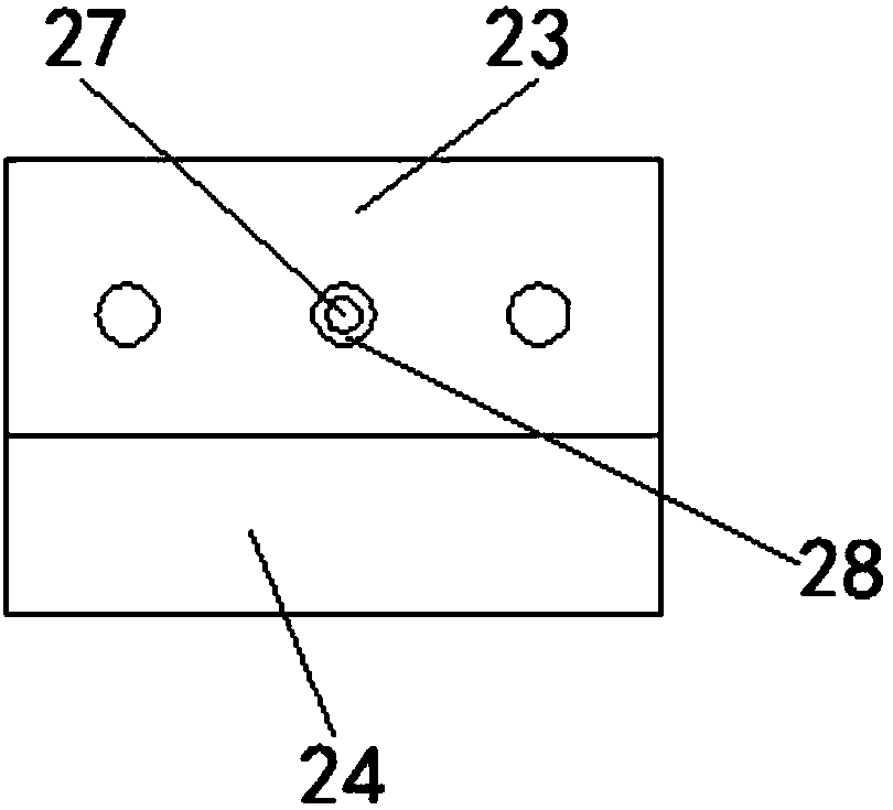 Convenient-to-adjust lifting type vamp polishing device