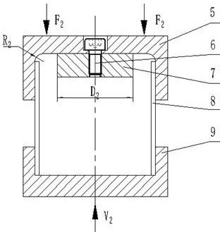 A method and device for connecting pipes and plates using plastic deformation of pipes