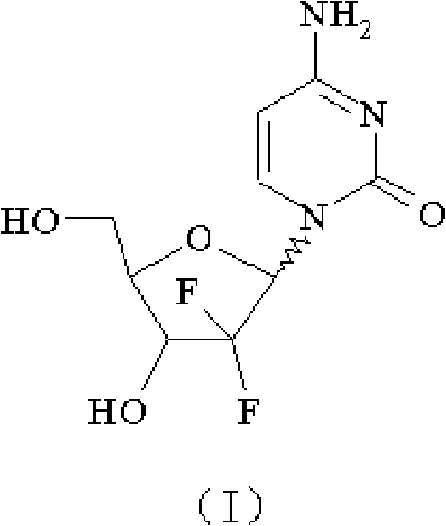 Gemcitabine hydrochloride composition and preparation method thereof