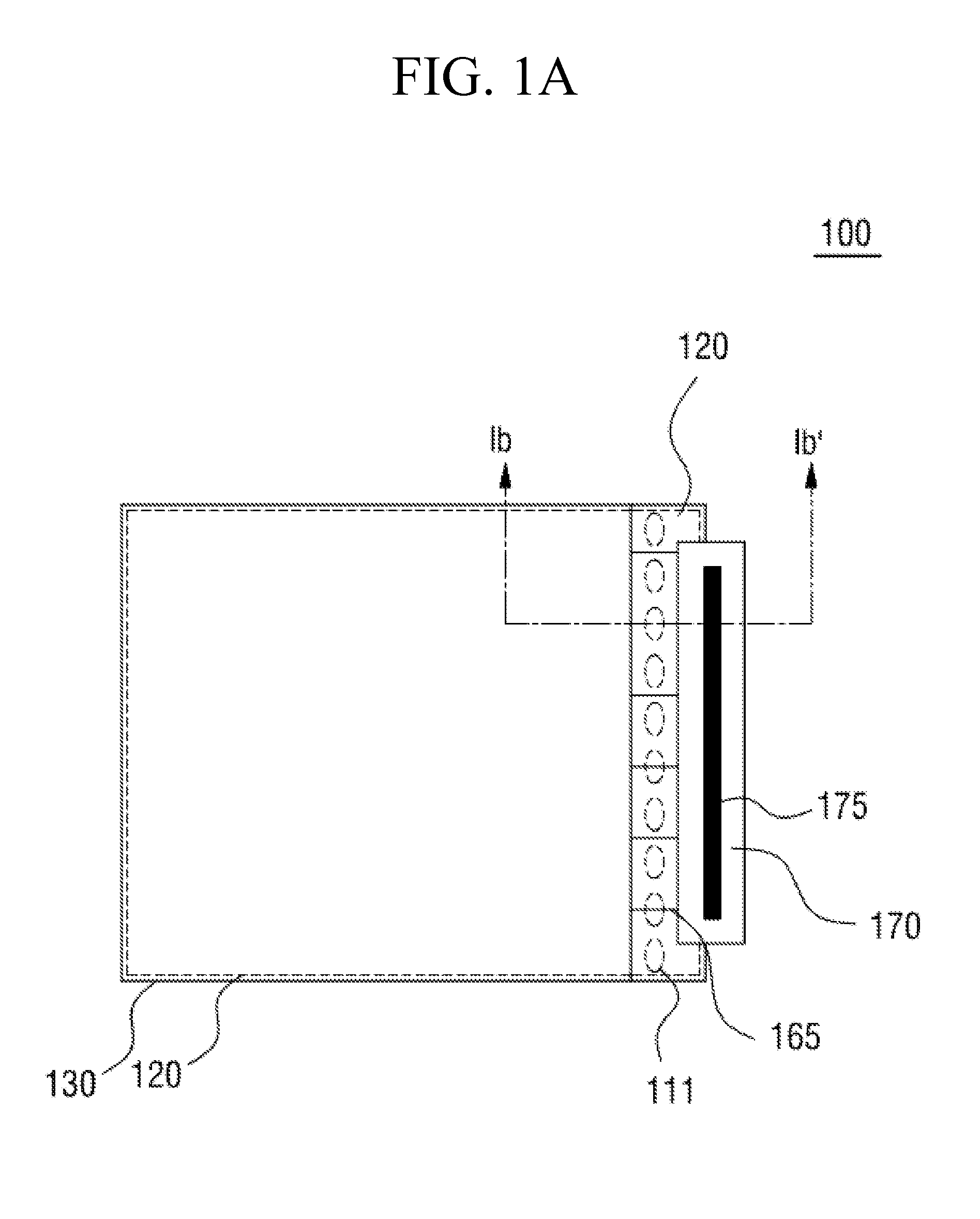 Flexible display device having flexible display substrate with bending area between display area and peripheral circuit area