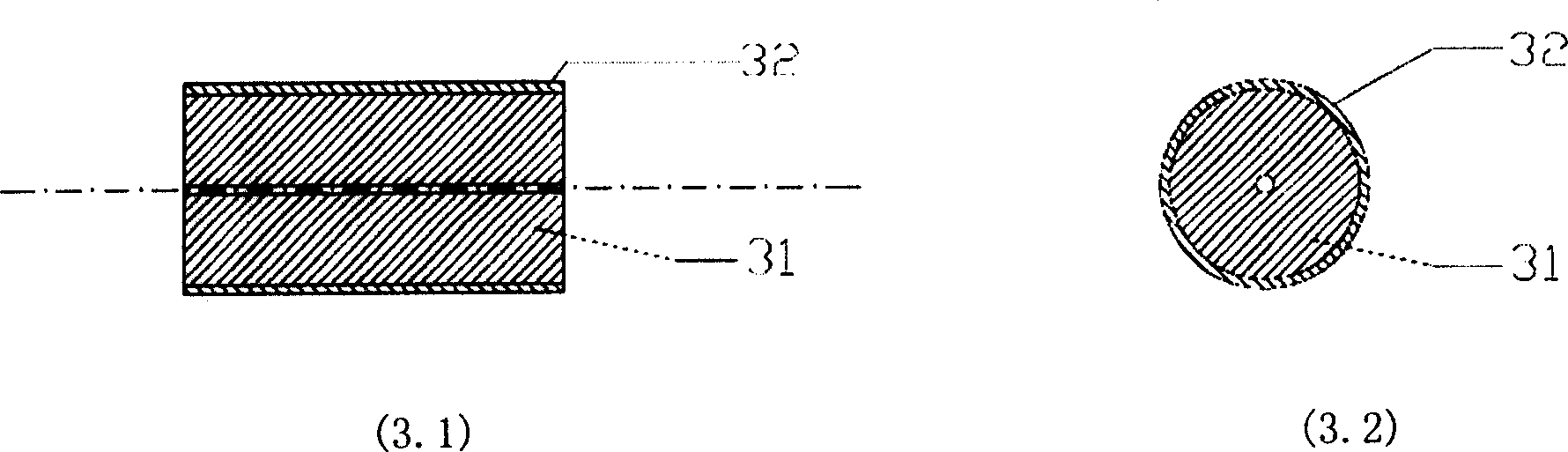 Drug-carrying intrauterine device without holding bracket made of nanometer composite material