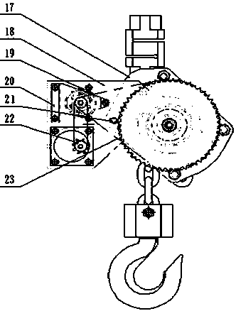 A gantry-type double-speed emergency correction device for oil and gas transmission pipelines in goaf subsidence areas