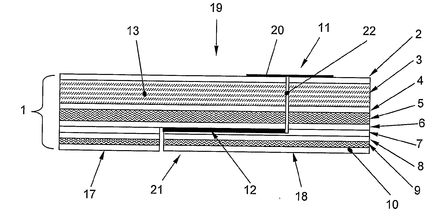 Multi-layered belt