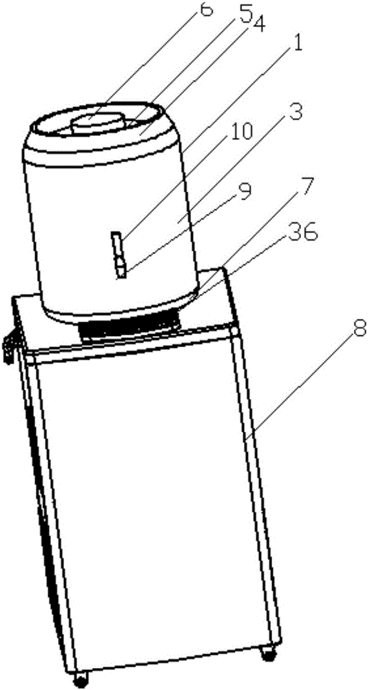 A separate intelligent refrigeration and fresh-keeping machine and its refrigeration and fresh-keeping method