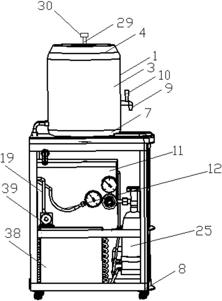 A separate intelligent refrigeration and fresh-keeping machine and its refrigeration and fresh-keeping method